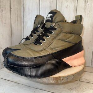 Sorel Women's Winter Boots - Olive, Black, and Pink